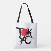 Tokioter Vibes Tasche (Rückseite)
