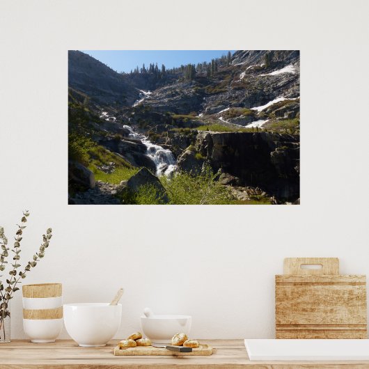 Tokopah Falls I im Sequoia-Nationalpark Poster (Küche)