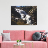 Tokopah Falls II im Sequoia-Nationalpark Leinwanddruck (Insitu (Wohnzimmer))