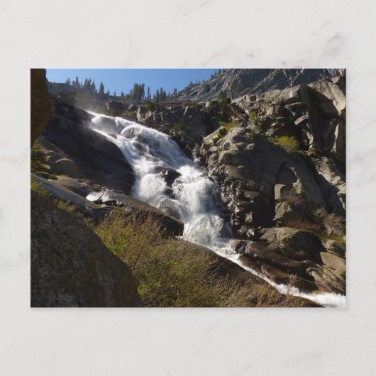 Tokopah Falls II im Sequoia-Nationalpark Postkarte (Vorderseite)
