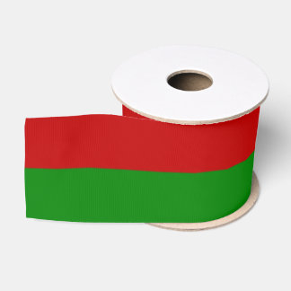 Toksie Turbie Weihnachtsgrün Rot Streifen Ripsband
