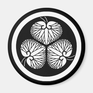 Tokugawa-Aoiblume (Ieyasu, Hidetada und Iemitsu) 1 Magnet