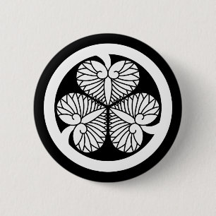 Tokugawa hollyhock 9(8th Yoshimune)23 Button