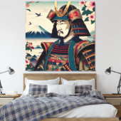 Tokugawa Ieyasu: Ukiyo-E-Masterpiece Leinwanddruck (Insitu (Schlafzimmer))