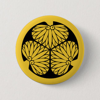 Tokugawa Shogune Montag (Wappen) Button
