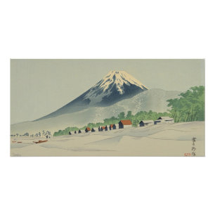 Tokuriki Tomikichiro 36 Ansichten von Fuji Kunst J Poster