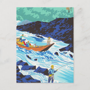 Tokuriki Tomikichiro Landschaft der 12 Monate Postkarte