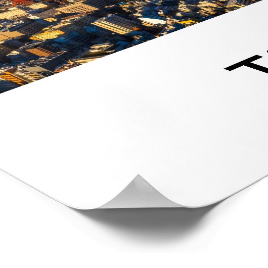 Tokyo 001V Poster (Ecke)