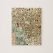 Tokyo 1854 puzzle (Vertikal)