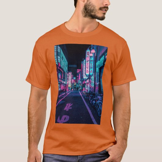 Tokyo A Neon Wonderland Active T-Shirt (Vorderseite)