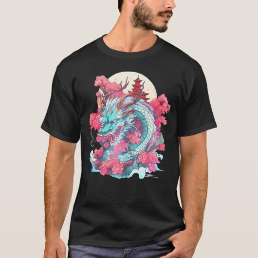 Tokyo Asiatischer Inspirierter 80er Japanischer Dr T-Shirt (Vorderseite)