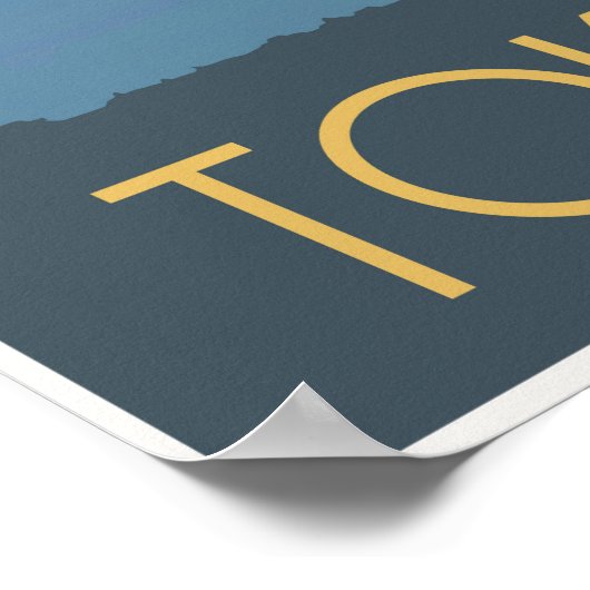 Tokyo Bay Poster (Ecke)