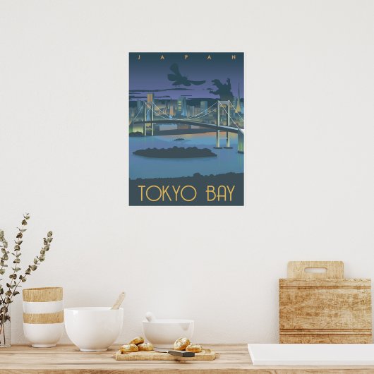 Tokyo Bay Poster (Küche)