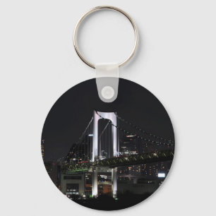 Tokyo bis zum Nacht Schlüsselanhänger