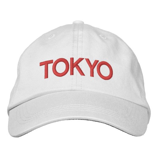 Tokyo Cap Bestickte Kappe (Vorderseite)