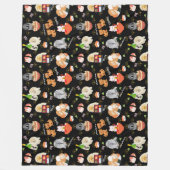 TOKYO CHOWTIME Chow Fleecedecke (Vorderseite)