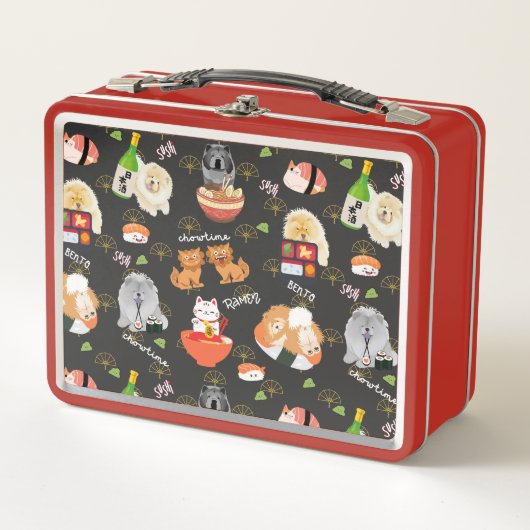 TOKYO CHOWTIME  Chow  Metall Brotdose (Vorderseite)