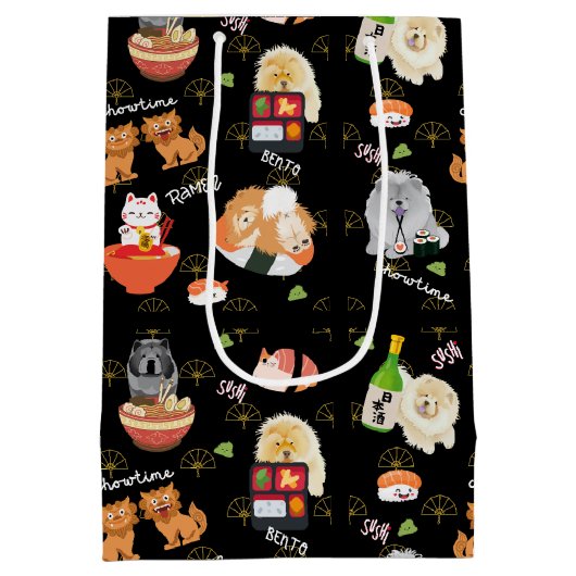 TOKYO CHOWTIME Chow Mittlere Geschenktüte (Rückseite)