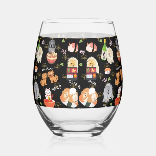 TOKYO CHOWTIME Chow Weinglas Ohne Stiel (Rechts)