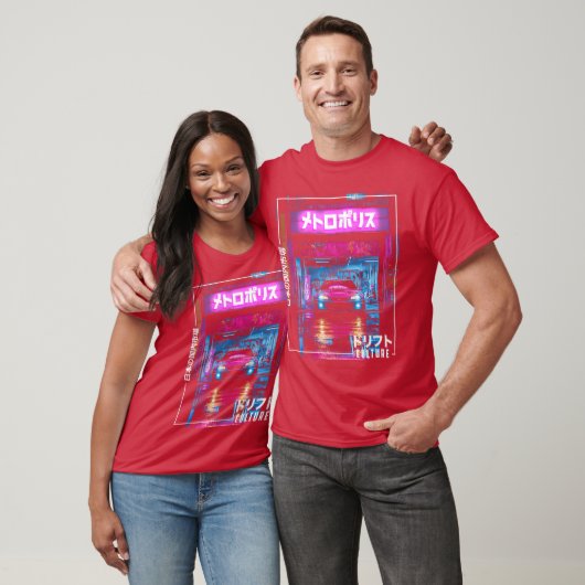 Tokyo City Retro Synthwave Racing Japan Tokyo T-Shirt (Unisex)