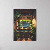 Tokyo Coffee House Leinwanddruck (Vorderseite)