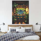 Tokyo Coffee House Leinwanddruck (Insitu (Schlafzimmer))
