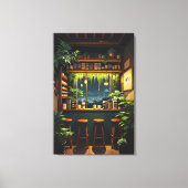 Tokyo Coffee House Leinwanddruck (Vorderseite)
