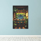 Tokyo Coffee House Leinwanddruck (Insitu (Holzboden))