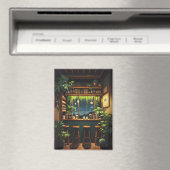 Tokyo Coffee House Magnet (In Situ (Geschirrspüler))