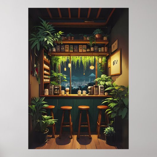 Tokyo Coffee House Poster (Vorne)