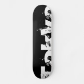 Tokyo - coole städtische Art in abgenutztem Skateboard (Vorderseite)