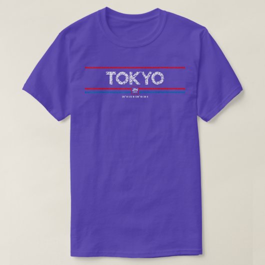 Tokyo Coordinates T-Shirt (Design vorne)