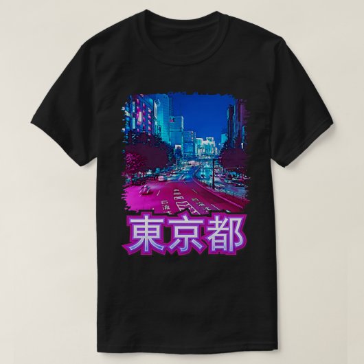 Tokyo Cyberpank T-Shirt (Design vorne)