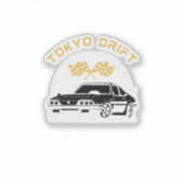 Tokyo Drift Aufkleber (Vorderseite)
