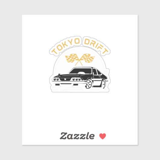 Tokyo Drift Aufkleber (Blatt)