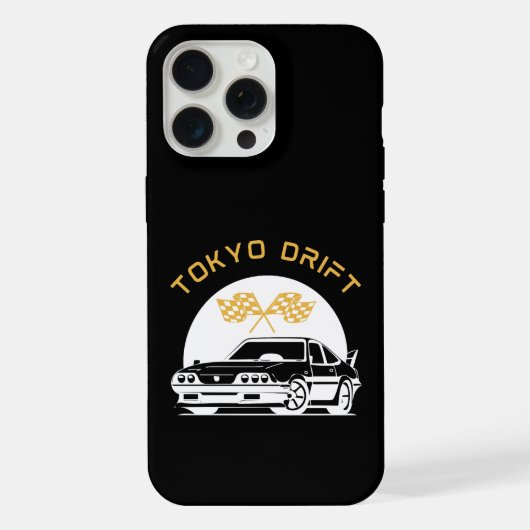 Tokyo Drift iPhone Hülle (Rückseite)