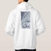 Tokyo Drifter Handgezeichnet Hoodie (Rückseite)
