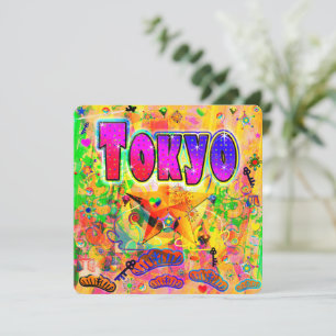 Tokyo Epoch Hour Holiday Card Feiertagskarte