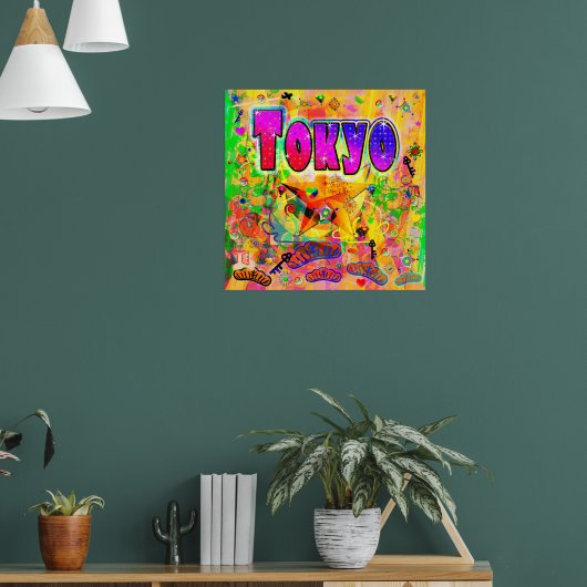 Tokyo Epoch Hour Poster (Wohnzimmer 1)