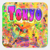 Tokyo Epoch Stunde Aufkleber (Vorderseite)