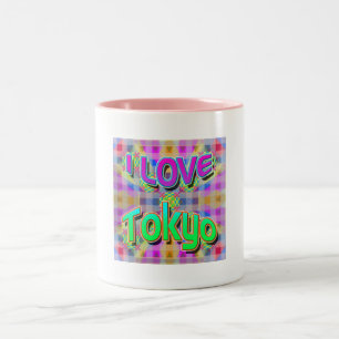 Tokyo Festival 1 - Cup "I LIEBE Tokyo" Zweifarbige Tasse