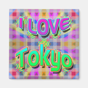 Tokyo Festival 1 Magnet "I LIEBE Tokyo"