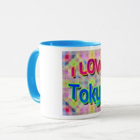 Tokyo Festival 3 "I LIEBE Tokyo" Cup Tasse (Vorderseite Links)