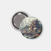 Tokyo Imperial Palace Landschaft Japan Reisen Magnet (Vorderseite/Rückseite)