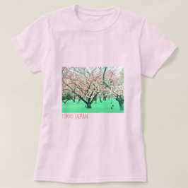 Tokyo Japan Cherry Blossom Frühjahrsreise T-Shirt