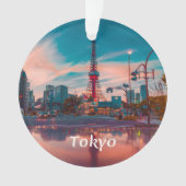 Tokyo Japan City Skytree Ornament (Vorderseite)