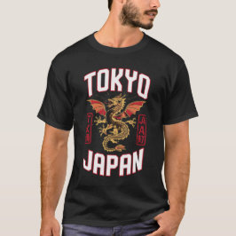 Tokyo Japan Dragon - Urban Street Style T-Shirt