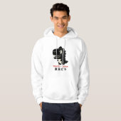 TOKYO JAPAN GODZILLA Kapuzenpullover Hoodie (Vorne ganz)