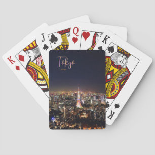 Tokyo Japan Landschaftlich Plalingkarten Geschenk Spielkarten