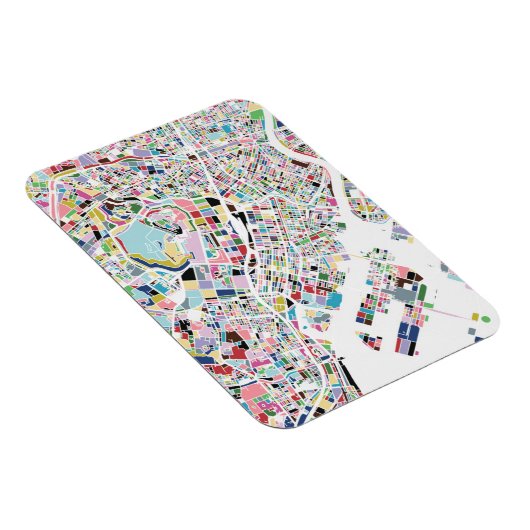 Tokyo Japan Map Magnet (Rechte Seite)